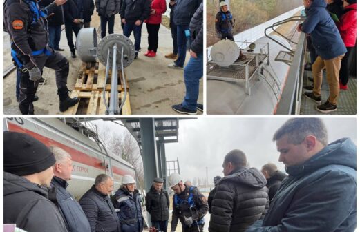 На базе предприятия СГ-ТРАНС проведены практические занятия  со слушателями учебной группы  ГИПК «ГАЗ-ИНСТИТУТ»