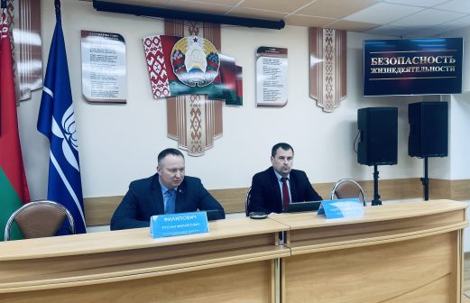 Встреча коллектива РУП СГ-ТРАНС с начальником Новополоцкого городского отдела внутренних