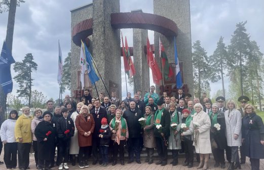 Общегородской митинг на мемориальном комплексе «Звезда»