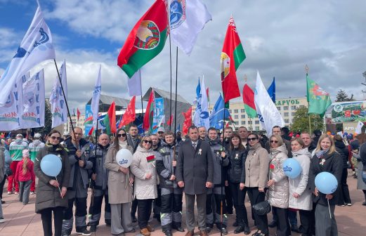 Республиканская акция «Беларусь помнит!», участие в торжественном шествии «Они сражались за Родину»