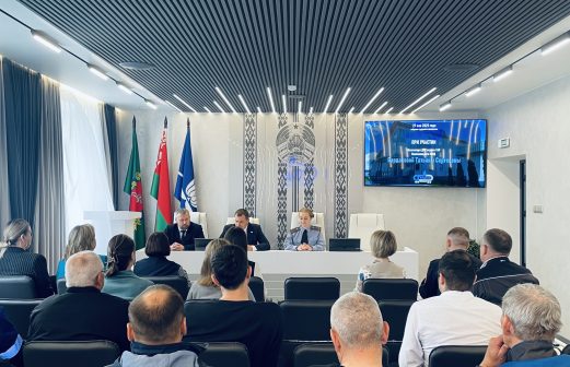 Встреча трудового коллектива с инспектором ДПС