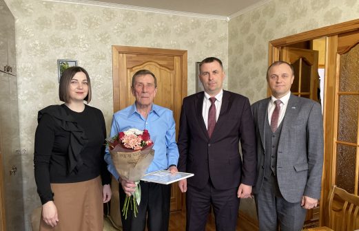 Юбилей почетного ветерана предприятия