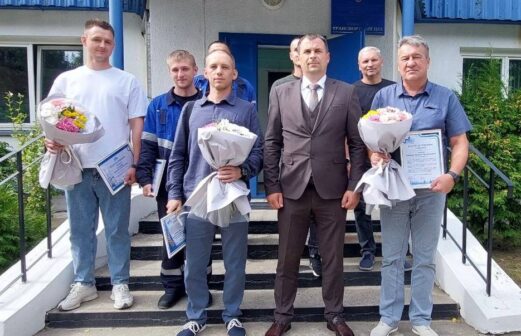 Награждение работников Речицкого и Мозырского ТТЦ